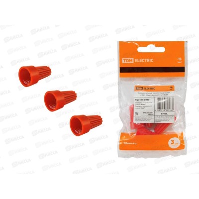 Соединительный изолирующий зажим СИЗ-5 20 мм2 красный (5шт) TDM, 0030 Соединительный изолирующий зажим СИЗ-5 20 мм2 красный (5шт) TDM, 0030