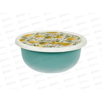 Миска 2,1л с/кр с декором Зеленый 221197118/0507 *6