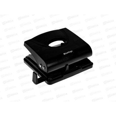 Дырокол Berlingo Office Soft 20л, пласт.,черн. с линейкой 20161 Дырокол Berlingo Office Soft 20л, пласт.,черн. с линейкой 20161