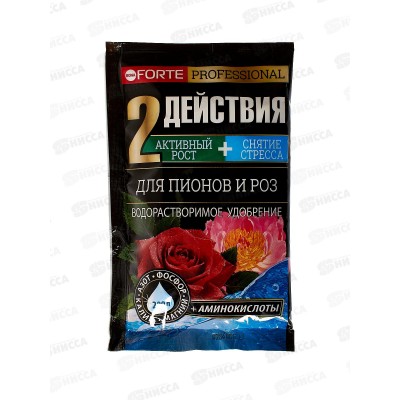 Bona Forte Удобрение Для пионов и роз 100гр *10/30