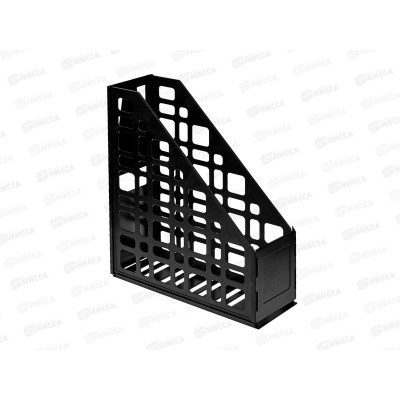 Лоток вертик. 1секц. СТАММ сборный, черный  ЛТВ-63053 *6