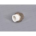 Муфта разъемная PP-R ЭКО 20*1/2" вн.резьба, белый, Jakko *30/150
