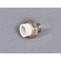 Муфта разъемная PP-R ЭКО 25*3/4" нар.резьба, белый, Jakko *20/180