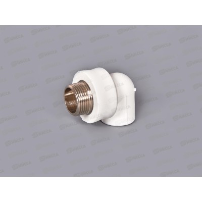 Отвод PP-R нар.резьба  20*3/4&quot Jakko *10/140