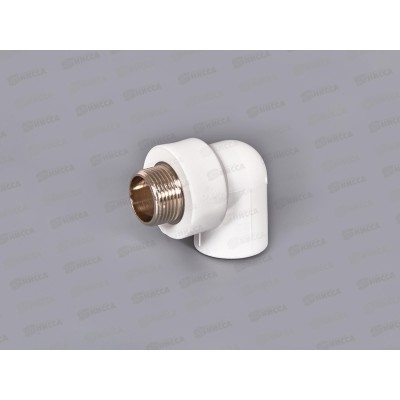 Отвод PP-R нар.резьба  25*3/4" Jakko *20/100