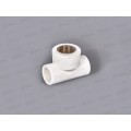 Тройник PP-R с вн.рез.  белый 20x1/2" Jakko *10/80
