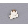 Тройник PP-R с нар.рез.  белый 20x3/4" Jakko *10/80