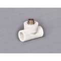Тройник PP-R с нар.рез.  белый 25x1/2&quot Jakko *10/80
