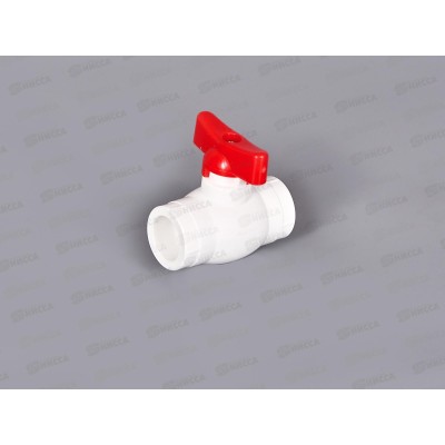 Кран шар. PP-R мини  20 белый, Jakko *10/140