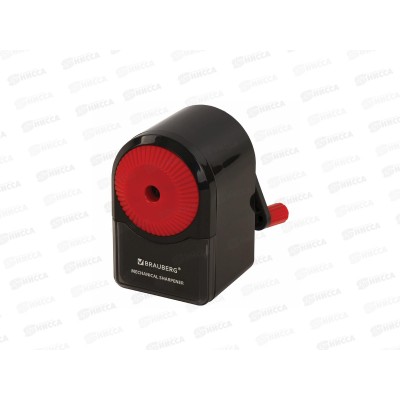 Точилка мех. BRAU Ultra корпус черно-красный, 228626 *6