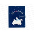 Дневник АЛЬТ My cute bunny ЭКОкожа, магнит 10-158/47 *30