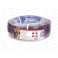 Шланг поливочный ПВХ армированный 3-x слойный 3/4  GARNET FOOD GRADE c красной полосой 25м