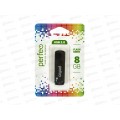 Флеш-карта Perfeo USB  8GB C05 Black, PF-C05B008