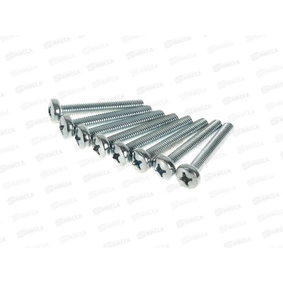 Винт (DIN7985) М6*40 (8шт), пакетик, СВФС