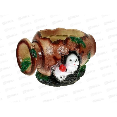 Кашпо "Еж в кувшине" (150*270мм) арт.118 Кашпо "Еж в кувшине" (150*270мм) арт.118