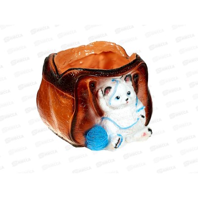 Кашпо "Котенок с сумкой" (170*200мм) арт.109 Кашпо "Котенок с сумкой" (170*200мм) арт.109