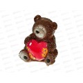 Копилка "Мишка с сердцем" К-56