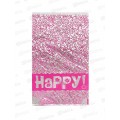 Пакет подарочный &quotХеппи&quot, 20*35см *100/2000