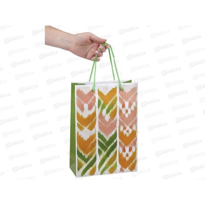 Пакет подарочный MI 22х31х10см Узоры ПКП-9157 *12