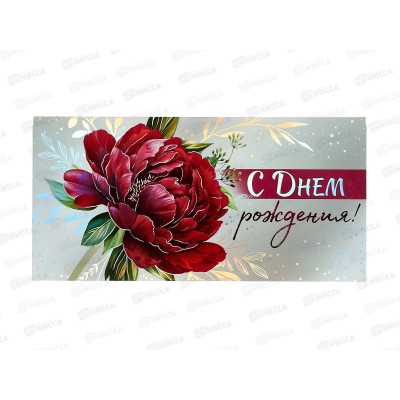 Конверт для денег ИП "С Днем рождения!" 30000546 *10 Конверт для денег ИП "С Днем рождения!" 30000546 *10