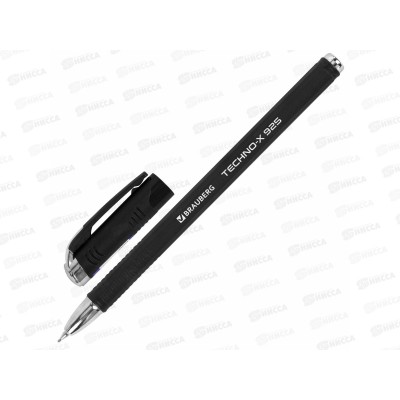 Ручка мас. BRAUBERG-144224 Techno-X 925 синяя 0,35мм *12