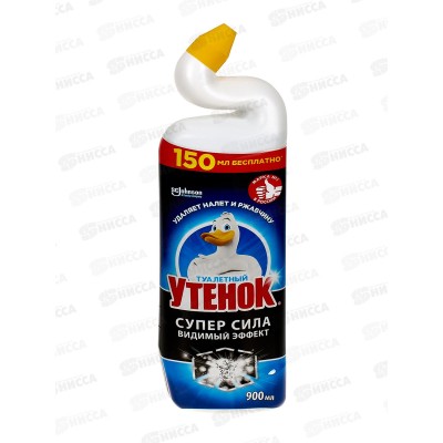 Туалетный Утенок 900мл Супер Сила Видимый эффект  *12