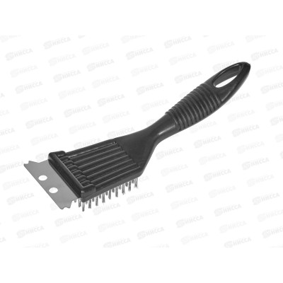 Щетка для чистки гриля 20см со скребком 666006 *144