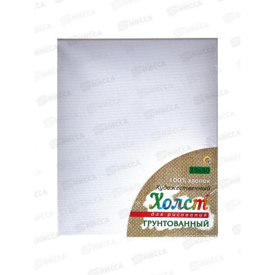 Холст на подрамнике для рисования. 25х30см (хлопок), Х-5844  *24