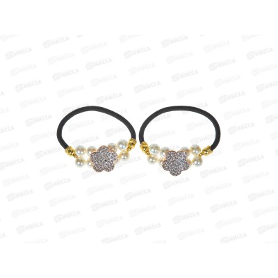 Резинка для волос 2шт 3372-34 76730 *12  Б