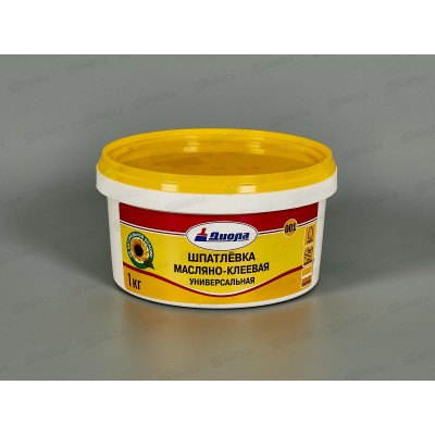 Шпатлевка масляно-клеевая Д-001 1,0кг *1/12 Шпатлевка масляно-клеевая Д-001 1,0кг *1/12