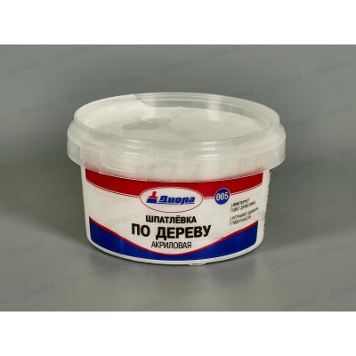 Шпатлевка по дереву акриловая белая Д-005 1,0кг *1/12 Шпатлевка по дереву акриловая белая Д-005 1,0кг *1/12
