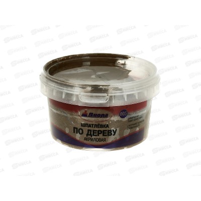 Шпатлевка по дереву акриловая Д-005 Орех 1,0кг *1/12