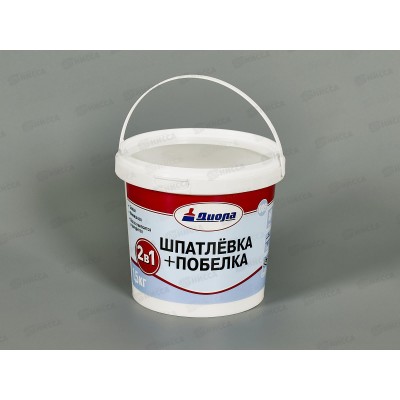 Шпатлевка+побелка 2в1 Д-009 1,5кг *1/12