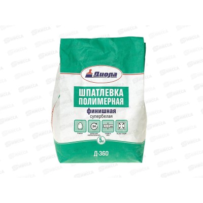 Шпатлевка финишная полимерная Д-360 5,0кг *1/5 Шпатлевка финишная полимерная Д-360 5,0кг *1/5