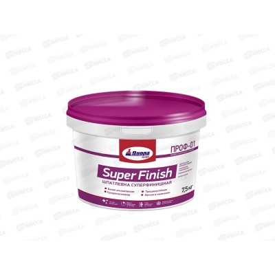 Шпатлевка Суперфинишная Диола ПРОФ-01 3,0кг *1/8 Шпатлевка Суперфинишная Диола ПРОФ-01 3,0кг *1/8