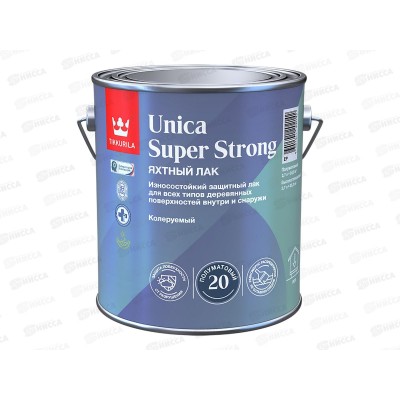 Лак универсальный Unica Super Strong EP п/мат 2,7л