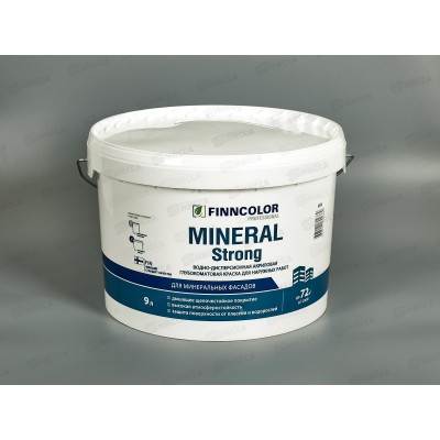 Краска фасадная Mineral Strong MRA гл/мат 9,0л Краска фасадная Mineral Strong MRA гл/мат 9,0л