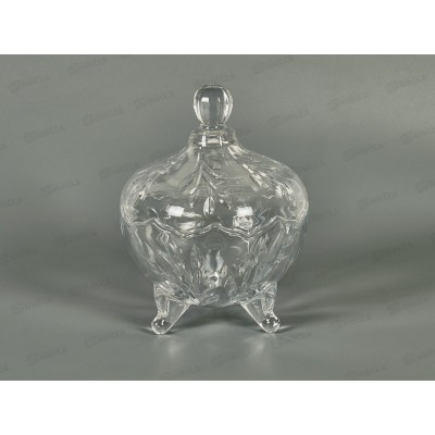 Ваза с крышкой 780гр 202415 *48