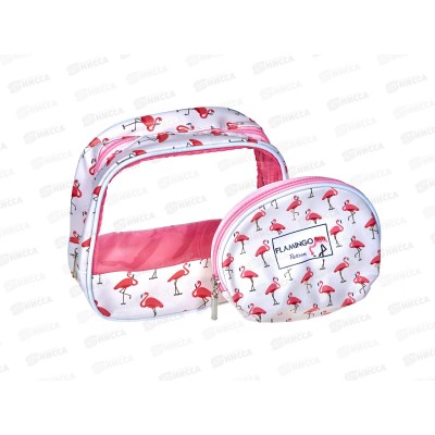 Ameli Косметичка набор Фламинго 2шт
