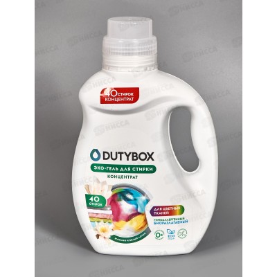 Dutybox Эко-гель для стирки концентрат &quotЖасмин и белый лотос&quot 1л, 5295