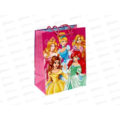 Пакет подарочный 18х22,7х10см m Глянцевый Принцесса, PM-89443-PD-CN *12