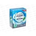 Таблетки для ПММ 1,8кг Ocean Clean bio mini 100шт водораств пленка *7