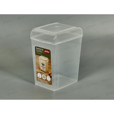 Емкость д/сыпуч прод 1,7л Бесцв 431272301 *9 БП