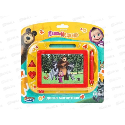 Доска д/рис магн. Маши и Медведь, 20*15см HS8006КSМВ на карт. Доска д/рис магн. Маши и Медведь, 20*15см HS8006КSМВ на карт.