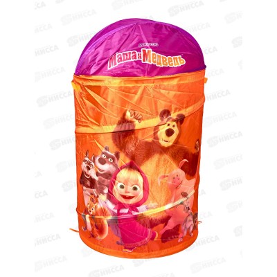 Корзина для игрушек "Маша Медведь" ХDP-17959-R "Играем вместе" 43х60см Корзина для игрушек "Маша Медведь" ХDP-17959-R "Играем вместе" 43х60см
