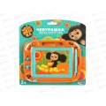 Доска для рисования магнитная Чебурашка, 20*15см, трафарет HS8006KSCHE