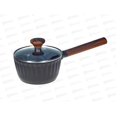 Ковш 63-1416 1,4л с крышкой 16см Linea Fiamma индукция