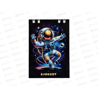 Блокнот 24л ПГС Космос, 68*98, греб. *24