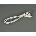 Провод с евроштекером 1,8м 2,5А белый duwi 28562