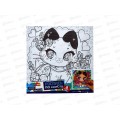 Холст для росписи 15*15см Милая кошечка, CANV15X15-CAV
